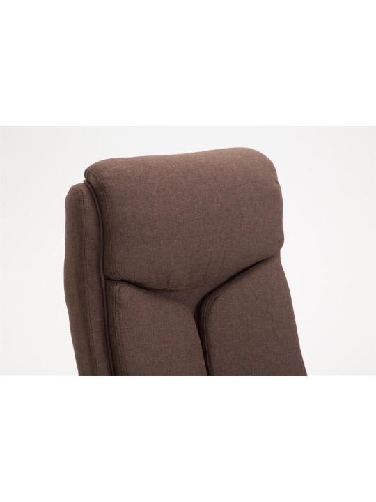 Irodai szék Vaud szövet, barna