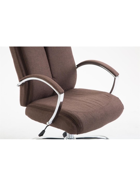 Irodai szék Vaud szövet, barna