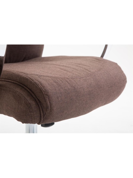 Irodai szék Vaud szövet, barna