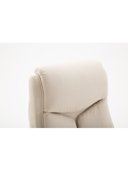 Irodai szék Vaud szövet, krém