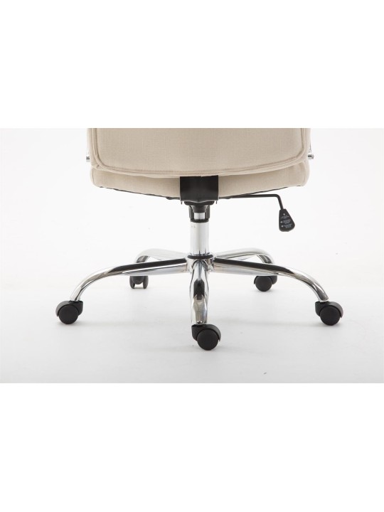 Irodai szék Vaud szövet, krém