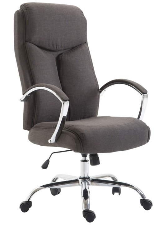 Irodai szék Vaud szövet, sötétszürke