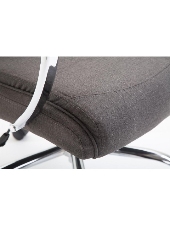 Irodai szék Vaud szövet, sötétszürke