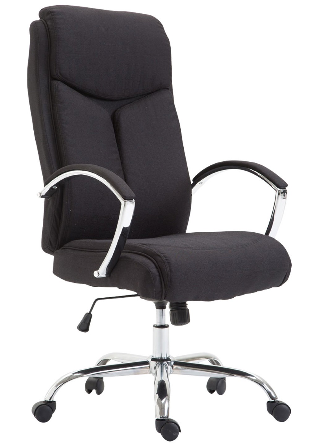 Irodai szék Vaud szövet, fekete