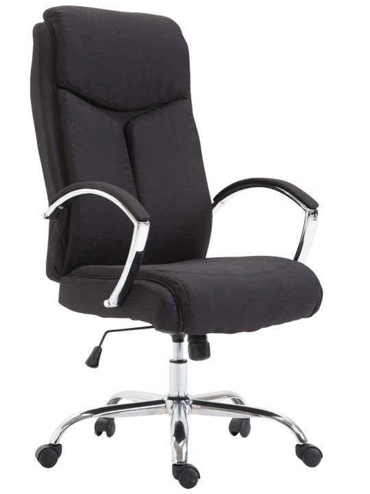 Irodai szék Vaud szövet, fekete