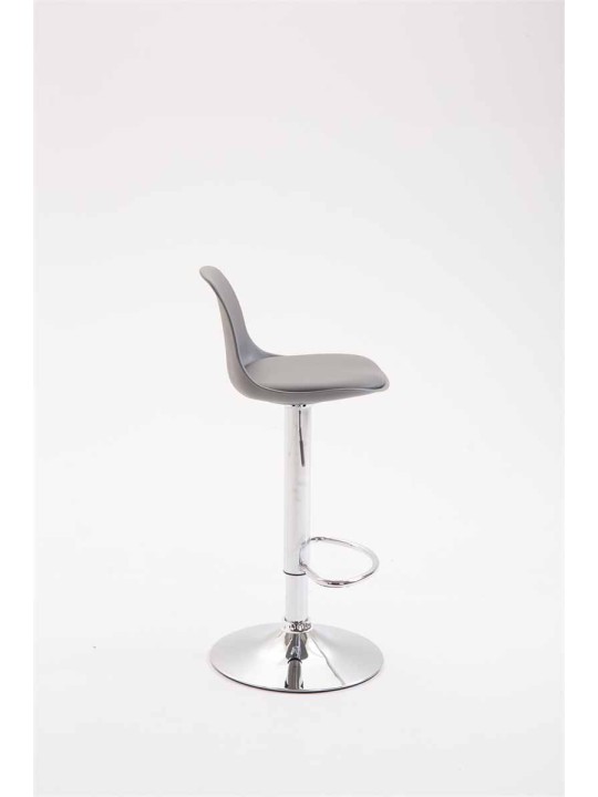 Bárszék Kiel műbőr, szürke