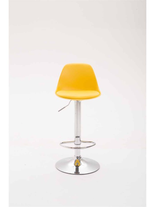 Bárszék Kiel műbőr, sárga