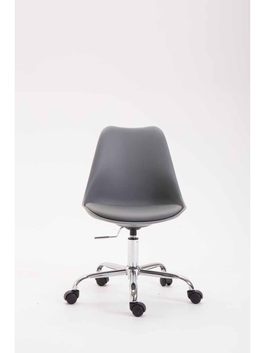 Toulouse műanyag irodai szék, szürke