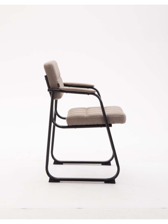 Látogatószék Canada B szövet, taupe