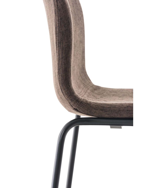 Bárszék Hoover szövet 4 méteres váz, barna