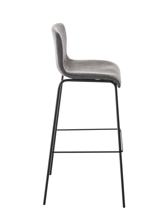 2 db bárszék szett Hoover szövet 4 méteres keret, világosszürke