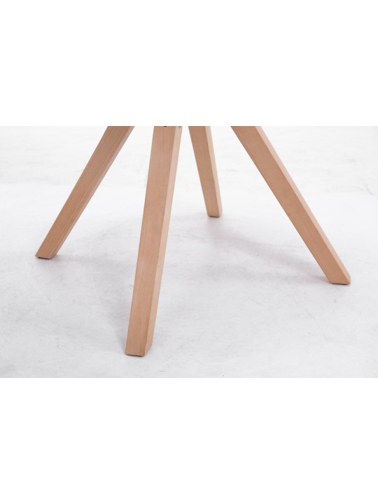 Látogatószék Toulouse szövet Natura Square, szürke