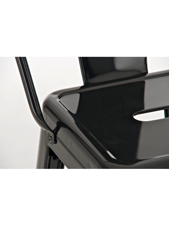 Aiden 2 db bárszék készlet, fekete