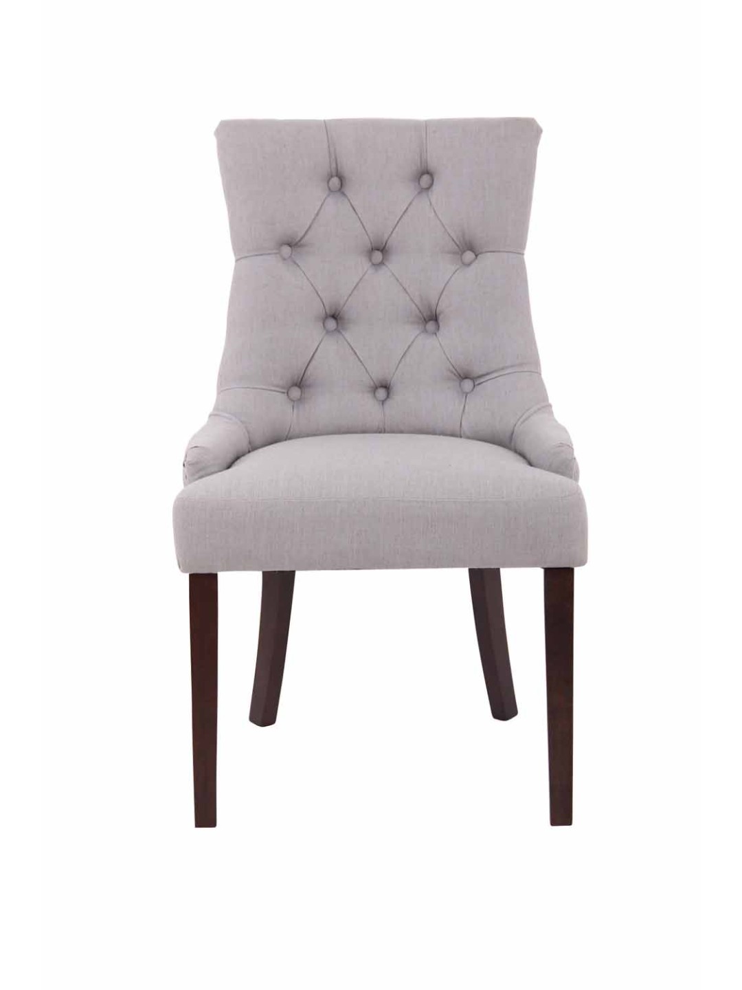 Étkezőszék Aberdeen szövet antik, szürke