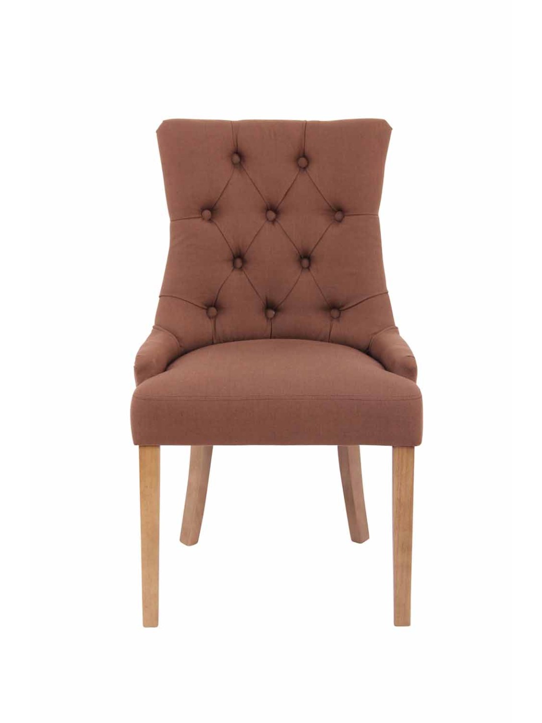 Étkezőszék Aberdeen szövet antik-light, barna