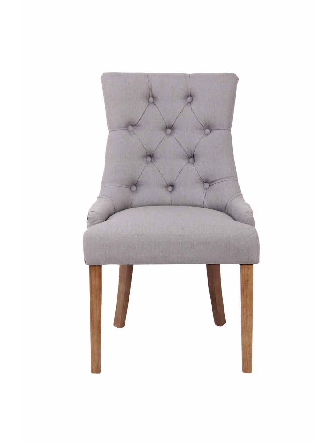 Étkezőszék Aberdeen szövet antik-light, szürke