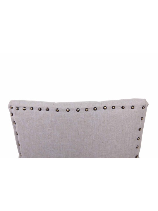 Étkezőszék Aberdeen szövet antik-light, szürke