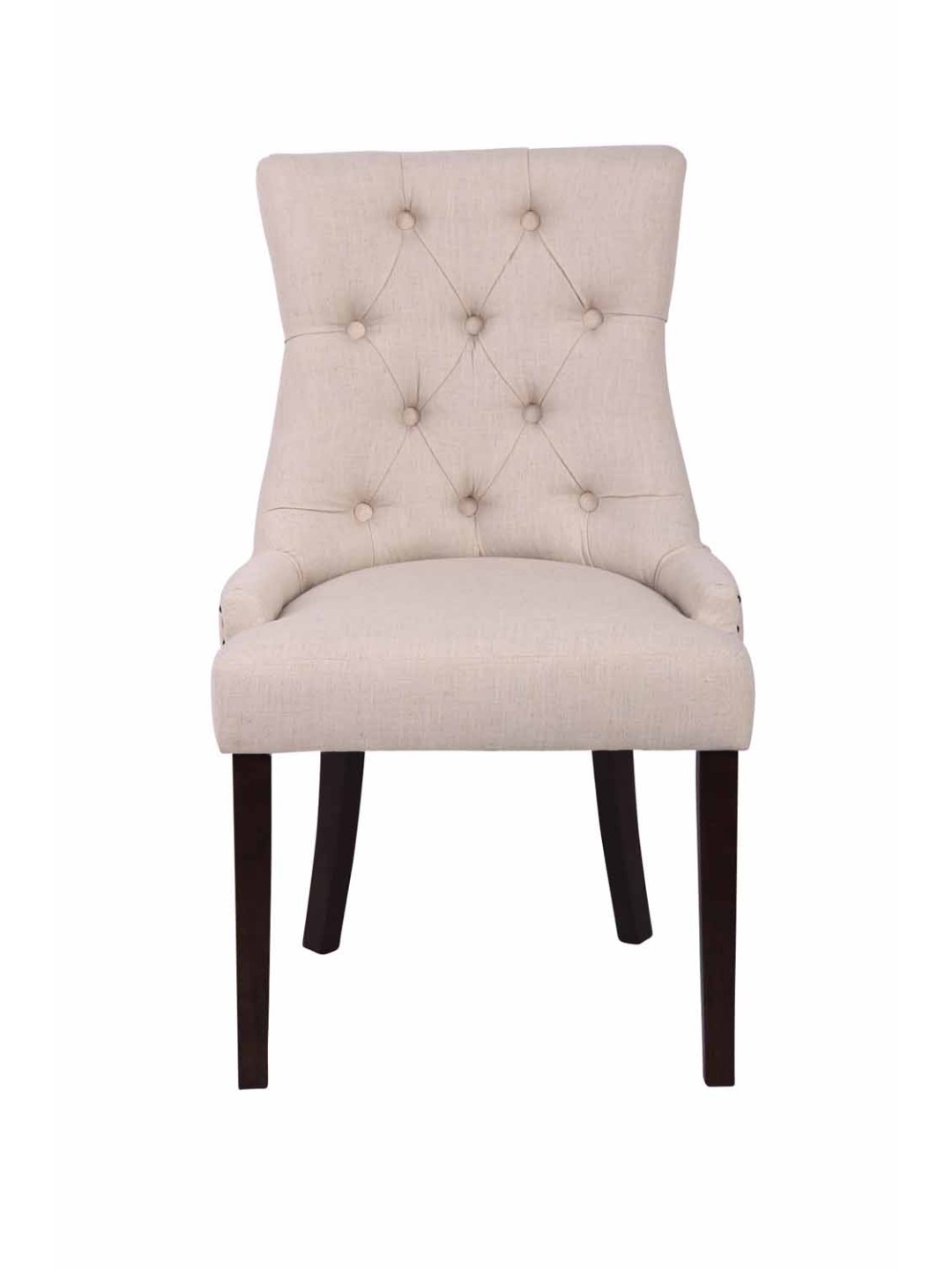 Étkezőszék Aberdeen szövet antik, krém