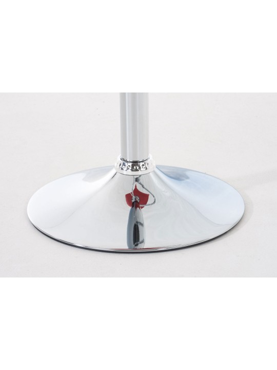 2 db bárszék Hoover műanyag króm szett, piros