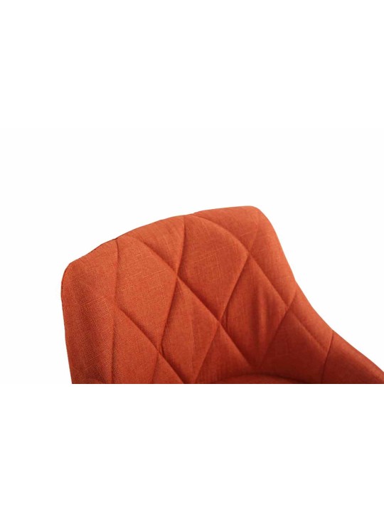 2 db bárszék szett Lazio szövet C, narancs