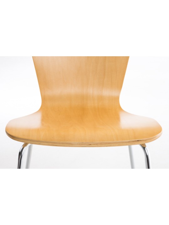 2 db Aaron látogatói székből álló készlet, natúr