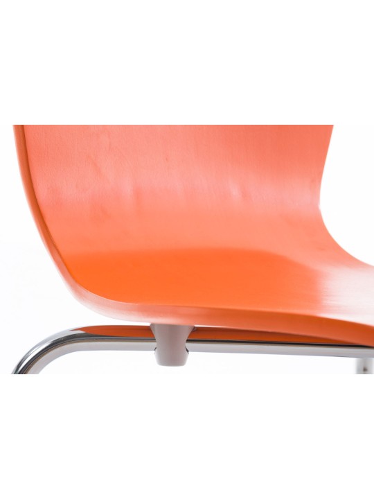 2 db Aaron látogatói székből álló készlet, narancs