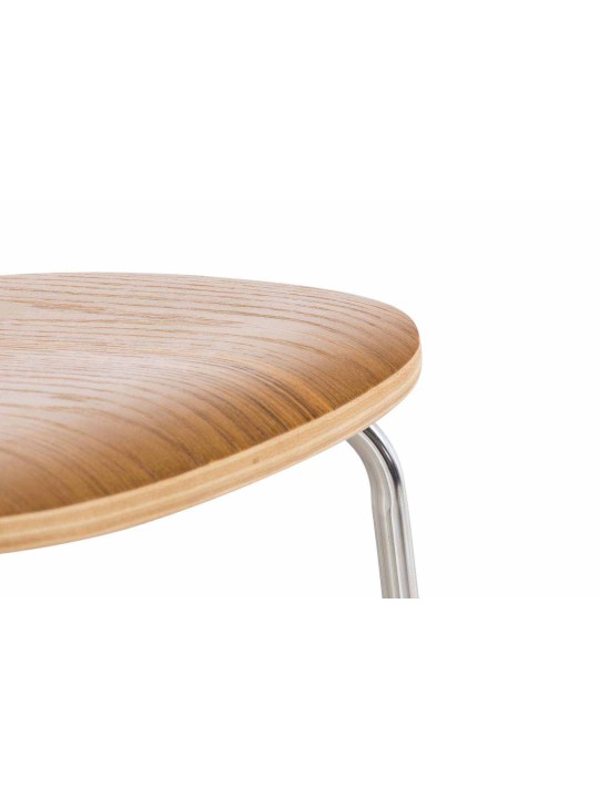 2 db Aaron látogatói székből álló készlet, tölgy