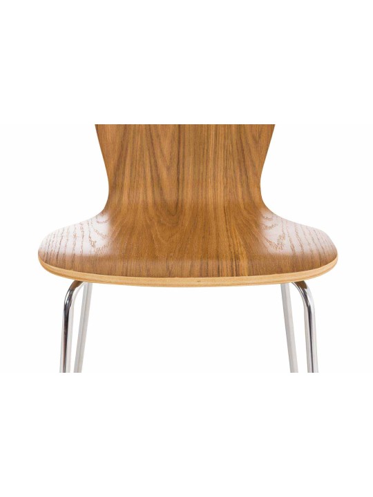 2 db Aaron látogatói székből álló készlet, tölgy