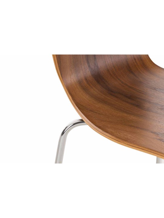 2 db Aaron látogatói székből álló készlet, dió