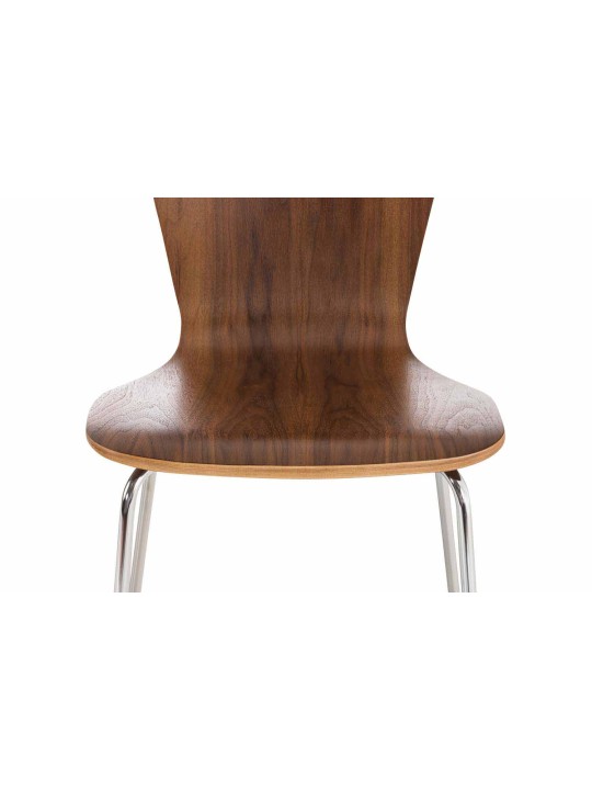 2 db Aaron látogatói székből álló készlet, dió