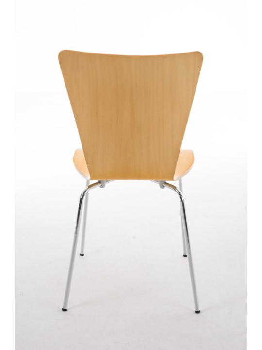 4 db Aaron látogatói szék készlet, natúr