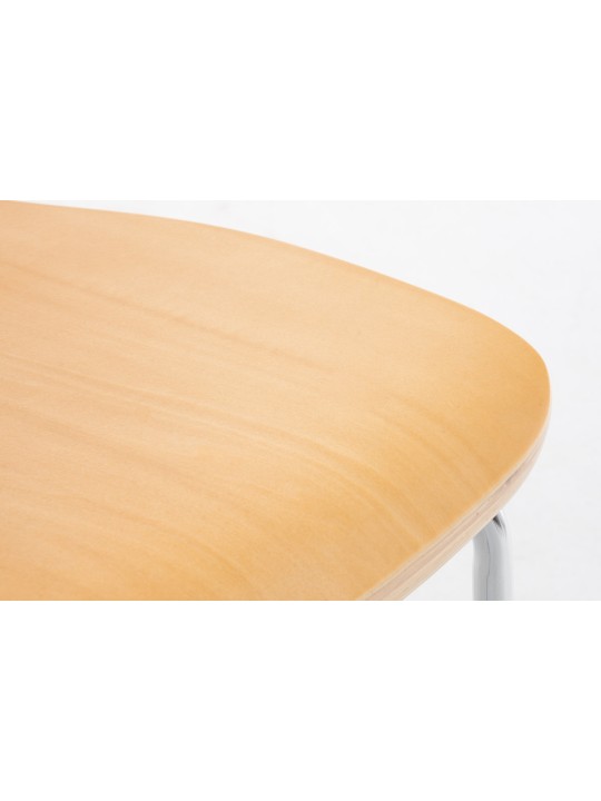 4 db Aaron látogatói szék készlet, natúr