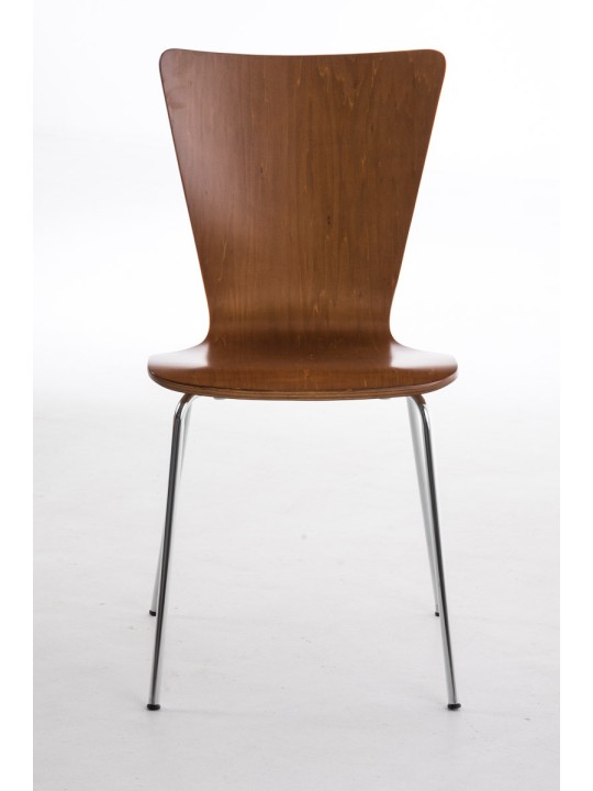 4 db Aaron látogatói szék készlet, barna