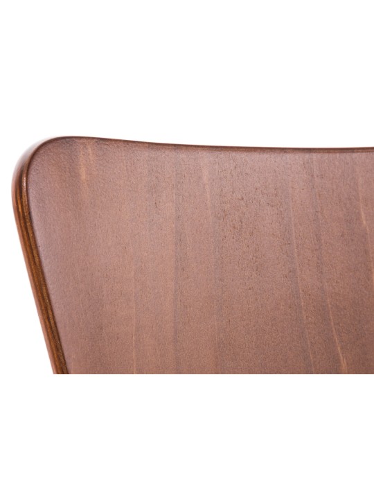 4 db Aaron látogatói szék készlet, barna