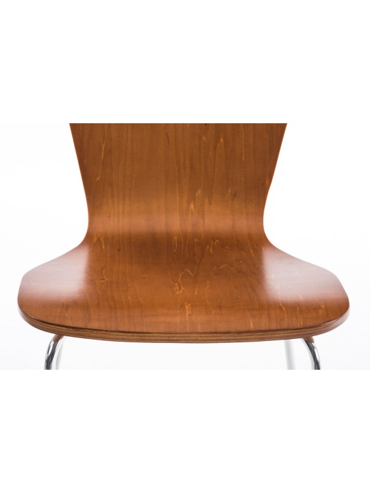 4 db Aaron látogatói szék készlet, barna