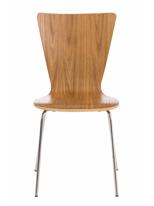 4 db Aaron látogatói szék készlet, tölgy