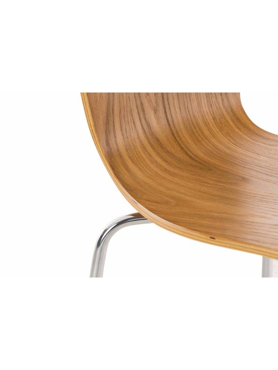 4 db Aaron látogatói szék készlet, tölgy