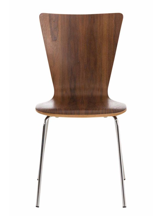 4 db Aaron látogatói szék készlet, dió