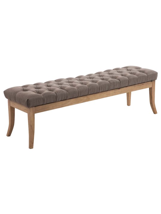 Bench Ramses szövet antik-light 150, taupe