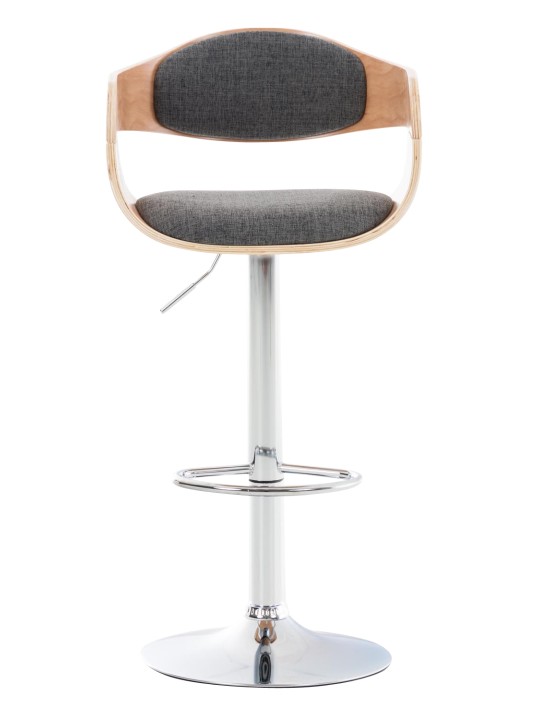 Bárszék Kingston C szövet, natúr/világosszürke