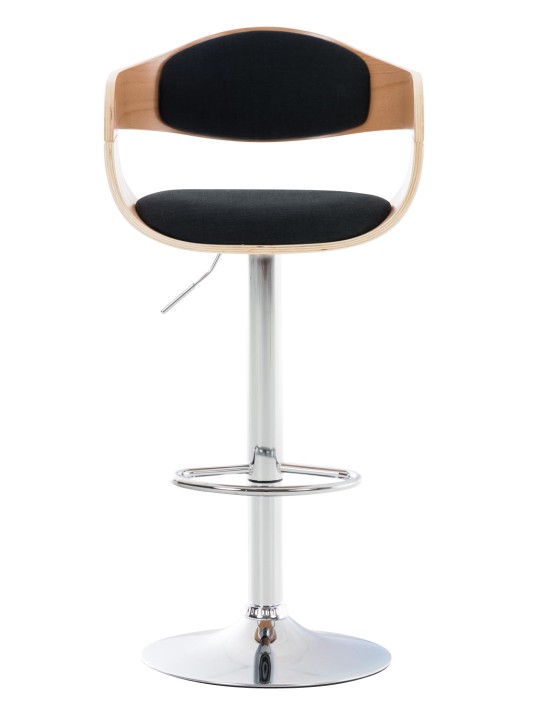 Bárszék Kingston C szövet, natúr/fekete