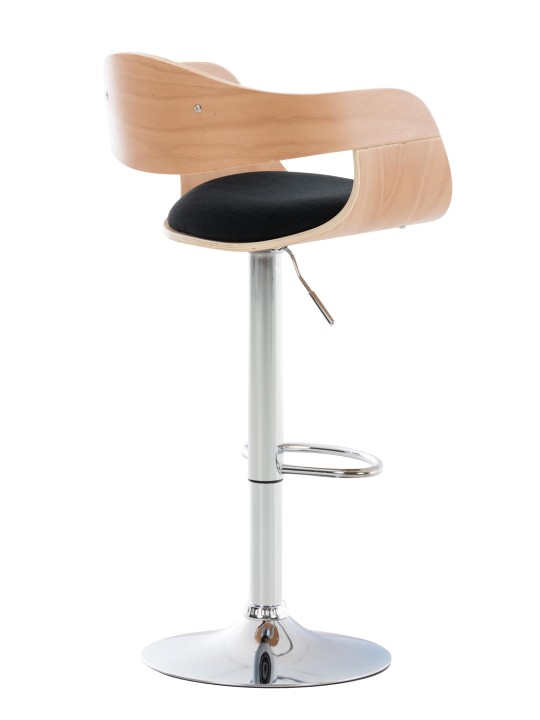 Bárszék Kingston C szövet, natúr/fekete