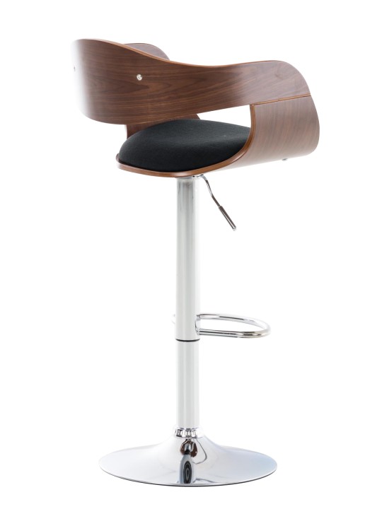 Bárszék Kingston C szövet, dió/fekete