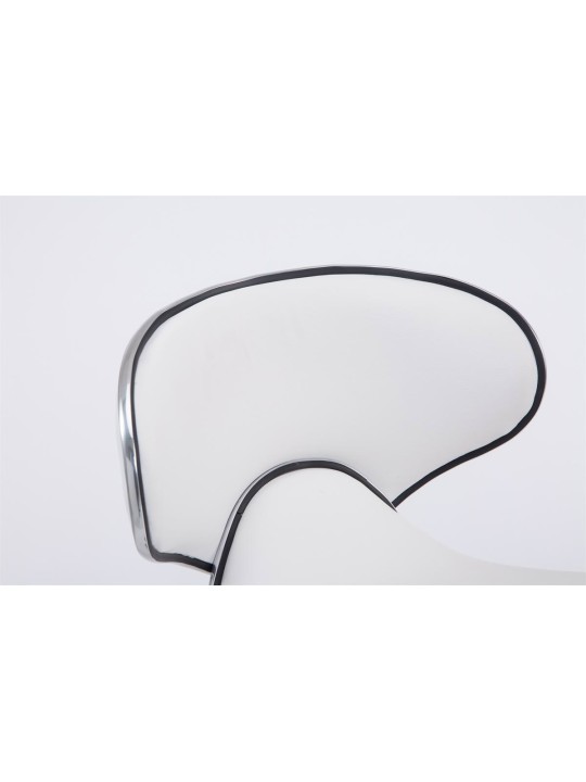 2 db bárszék Las Vegas V2 króm műbőr szett, fehér 2 db bárszék Las Vegas V2 króm műbőr szett, fehér