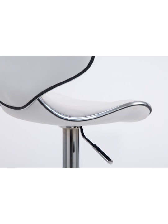 2 db bárszék Las Vegas V2 króm műbőr szett, fehér 2 db bárszék Las Vegas V2 króm műbőr szett, fehér