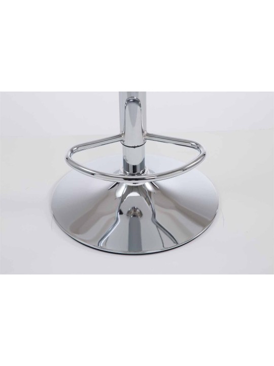 2 db bárszék Las Vegas V2 króm műbőr szett, bordó