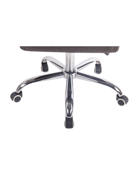 Deli szövet irodai szék, sötétszürke