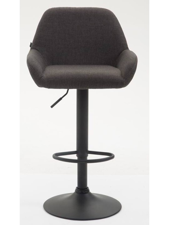 2 db bárszék készlet Braga szövet, sötétszürke