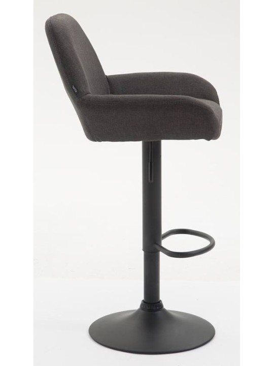 2 db bárszék készlet Braga szövet, sötétszürke