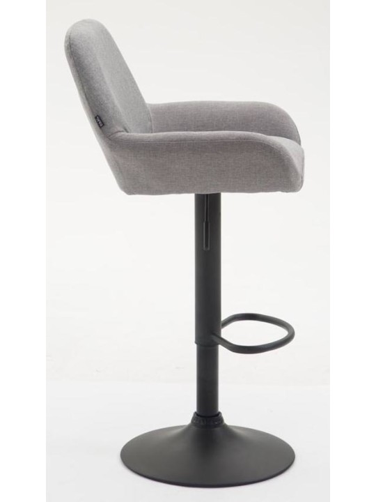 2 db bárszék készlet Braga szövet, szürke